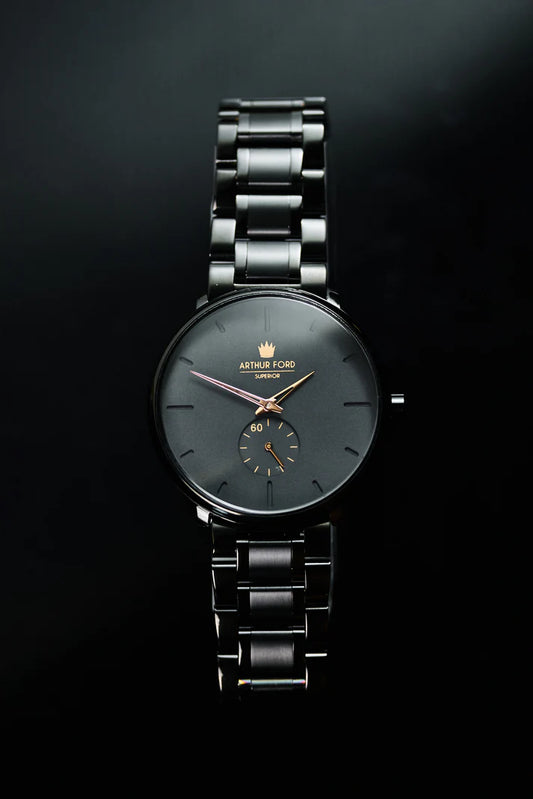 Arthur Ford Black Watch - Premium Men's Timepiece
