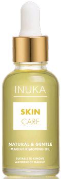INUKA Skin Care Natural & Gentle Makeup Removing Oil - 50mL