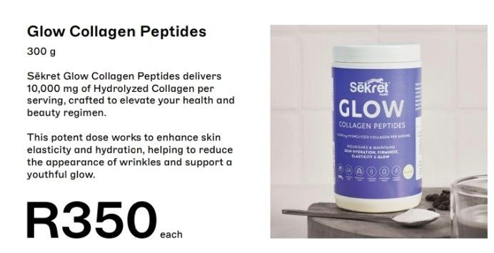 Sekret Glow Collagen Peptides - 300g